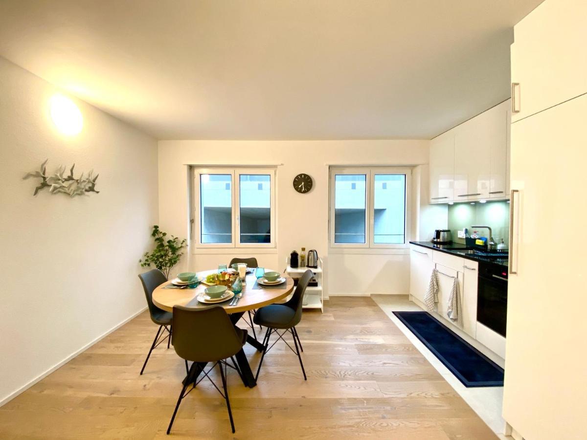 Glad Spot - Liestal - 10 Min From Basel - Central, Design & Netflix Apartment Bagian luar foto